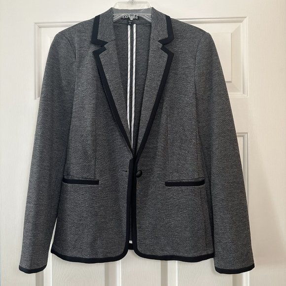 Express Women's Dark Grey Blazer Size Small NWOT - Picture 2 of 11